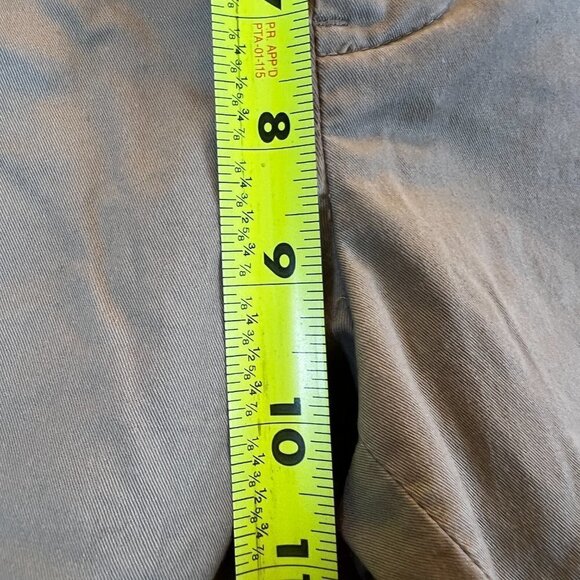 Michael Kors Men's Classic Flat Front‎ Khaki Shorts Size 32 - Picture 7 of 9